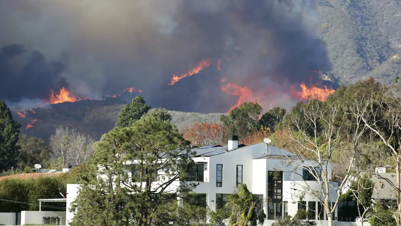 Incendio en Los Ángeles