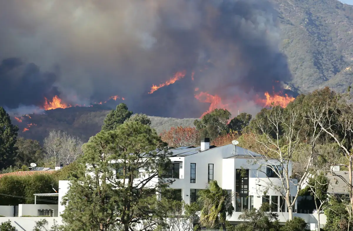 Incendio en Los Ángeles