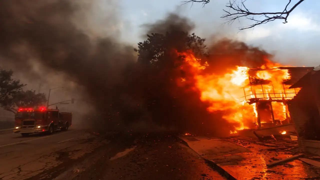 Incendio Los Ángeles