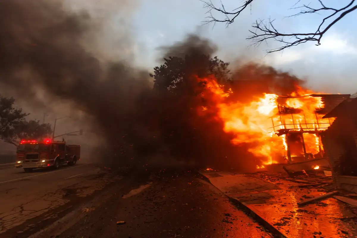 Incendio Los Ángeles