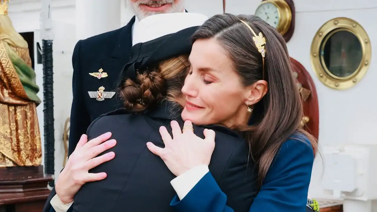 Felipe, Letizia y Leonor