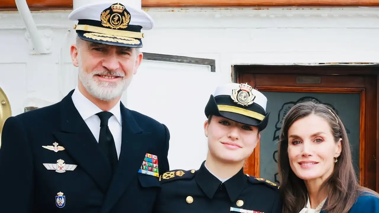 Felipe, Letizia y Leonor