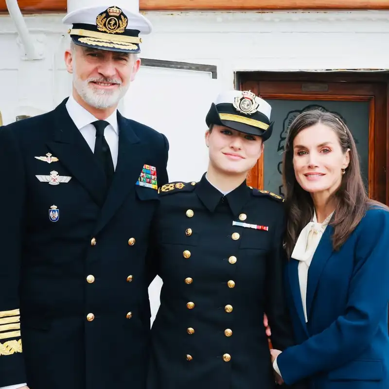 Las 9 oportunidades que tendrán Felipe y Letizia para ver a Leonor durante su travesía en Elcano