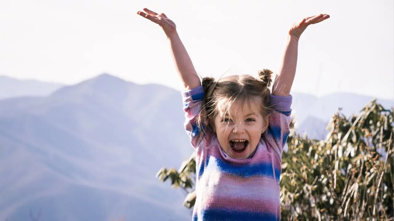 Niña feliz