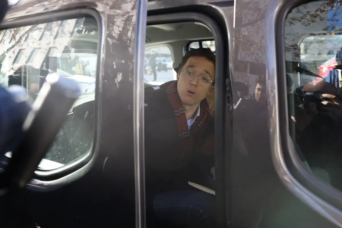 Íñigo Errejón en el coche