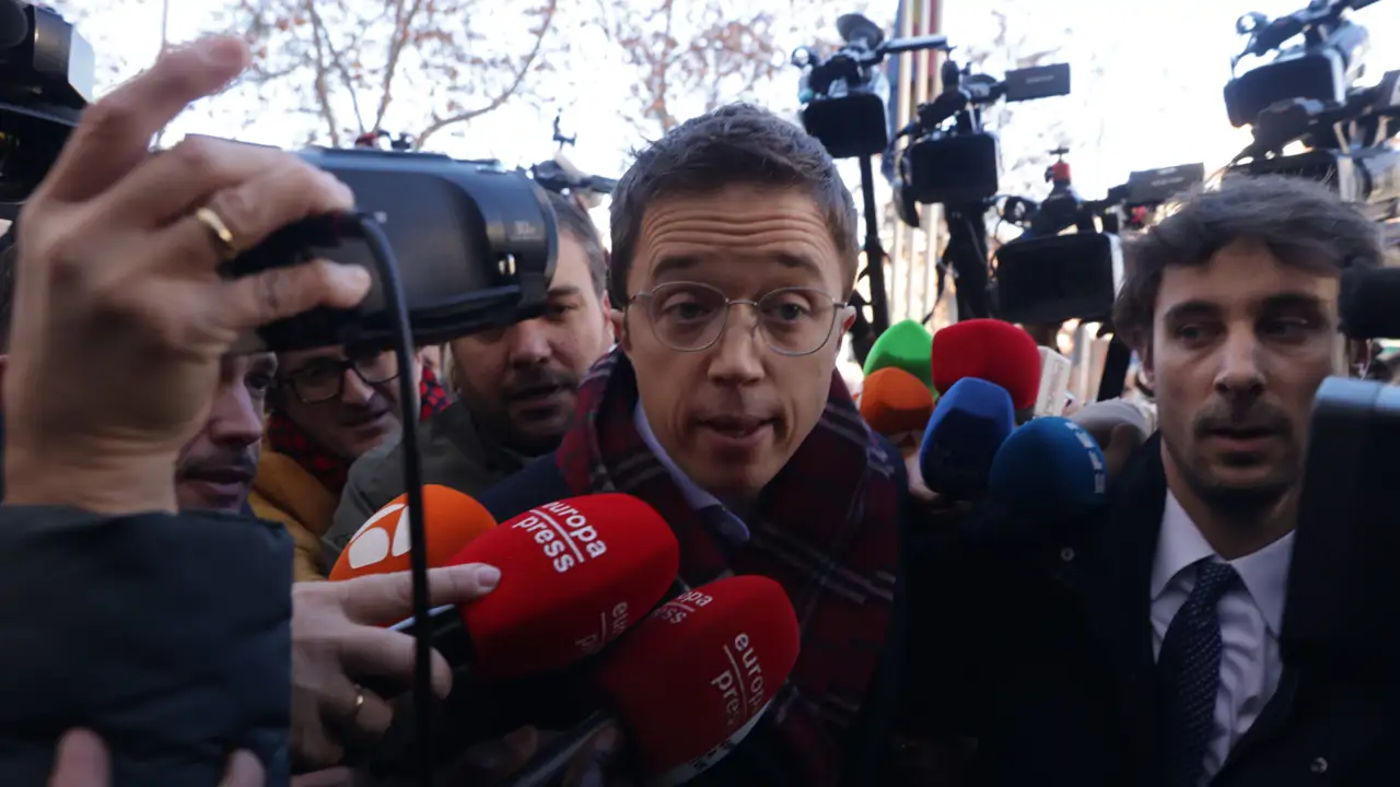 Íñigo Errejón llega a los Juzgados de Plaza de Castilla