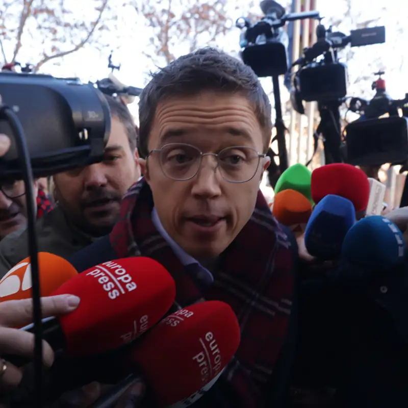 Íñigo Errejón llega a los Juzgados de Plaza de Castilla