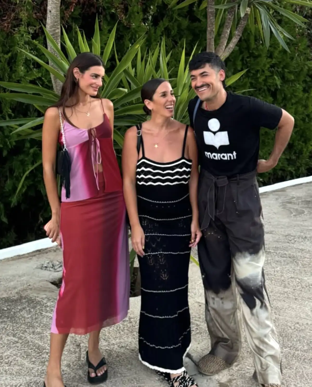 José Obando, Susana Bicho y Anabel Pantoja