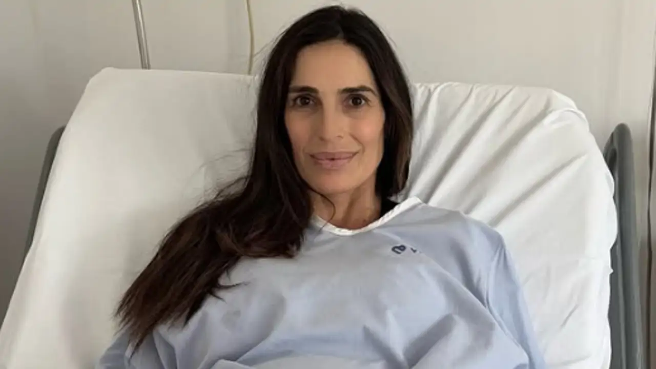 Verónica Hidalgo continúa ingresada en el hospital tras dar a luz a su primera hija por una operación de urgencias