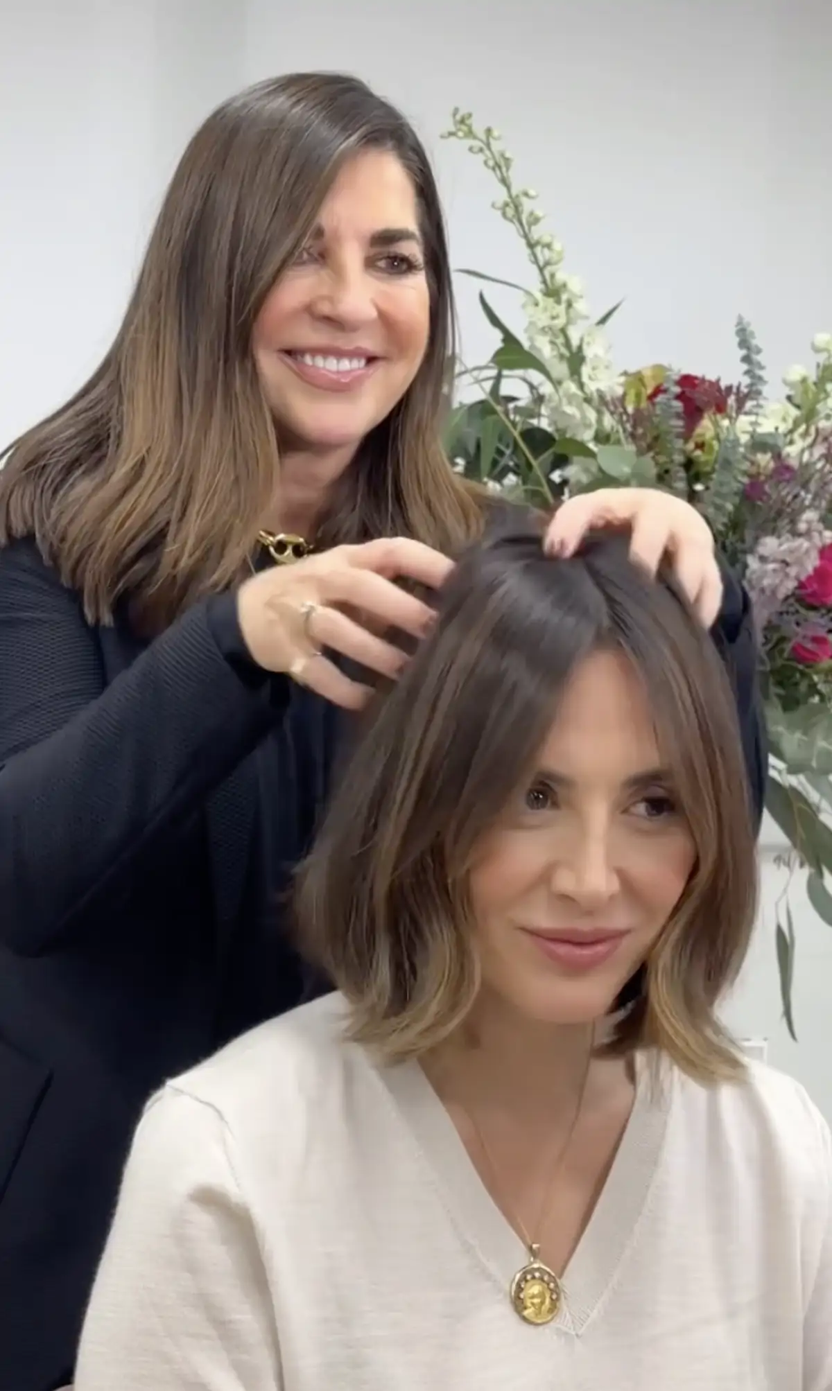 Las mechas Mocha Mousse de Tamara Falcó