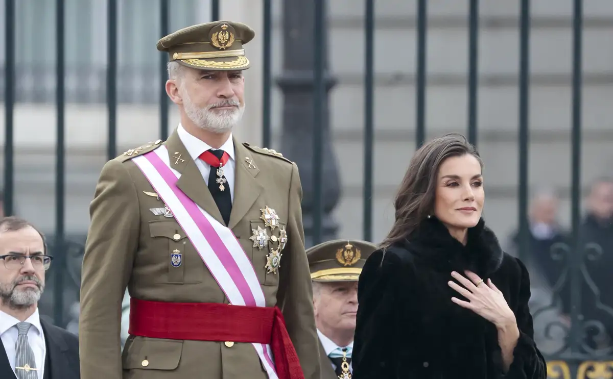 Los reyes Felipe y Letizia