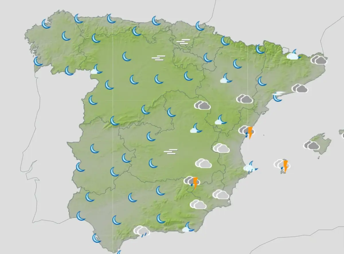 Mapa AEMET España