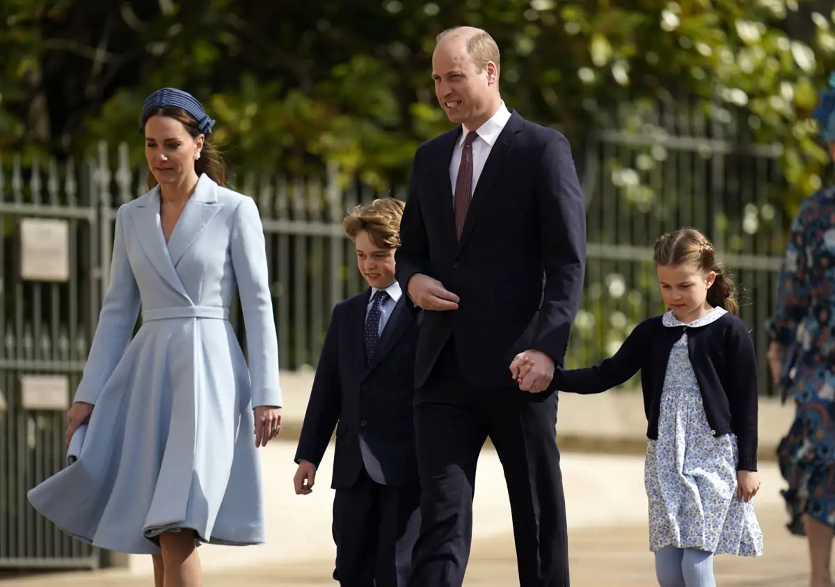 Guillermo, Charlotte, Kate y George