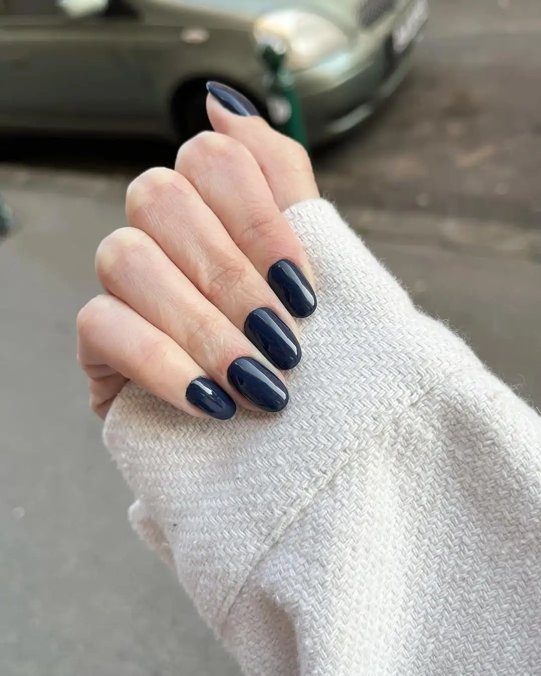 Uñas azules 