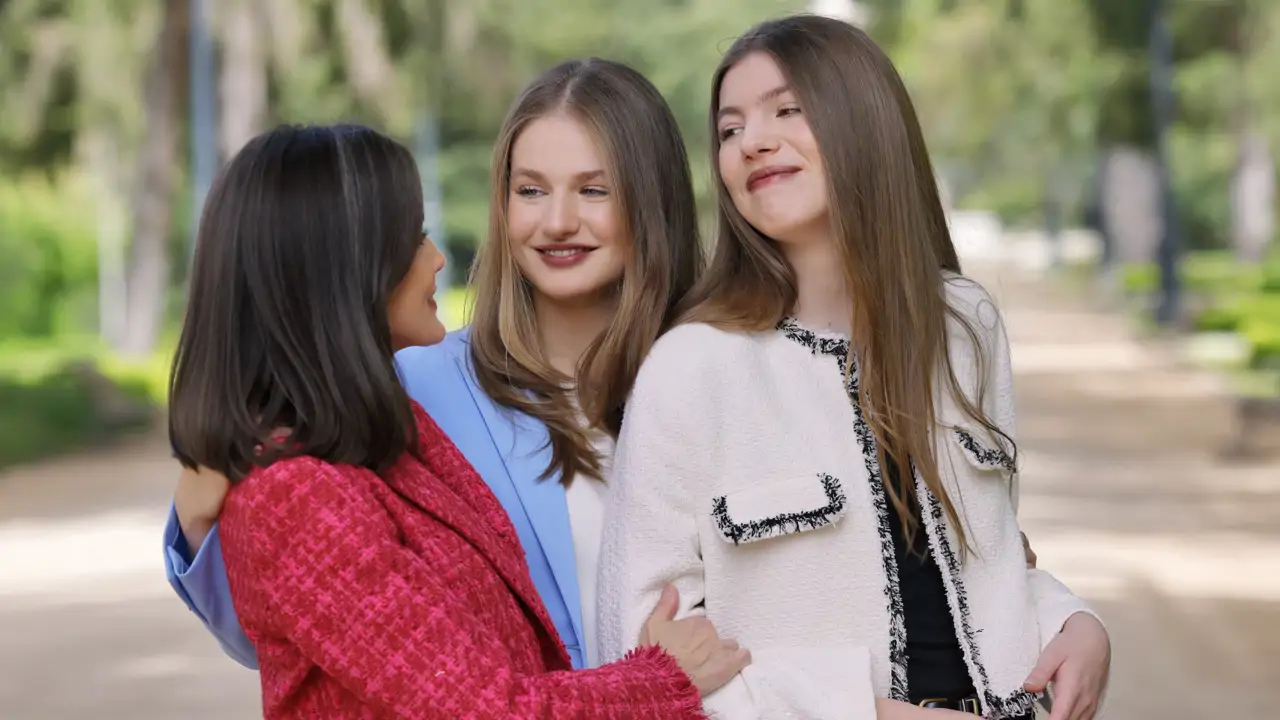 Letizia, Leonor y Sofía