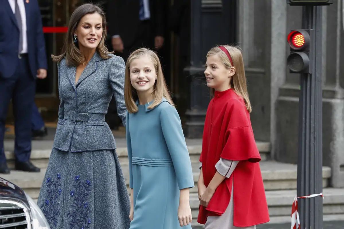 Letizia, Leonor y Sofía