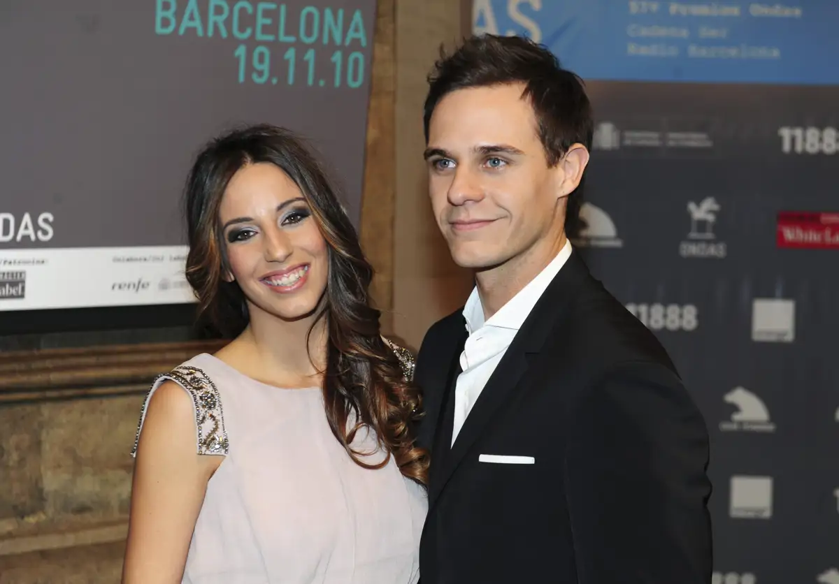 Almudena Cid y Christian Gálvez