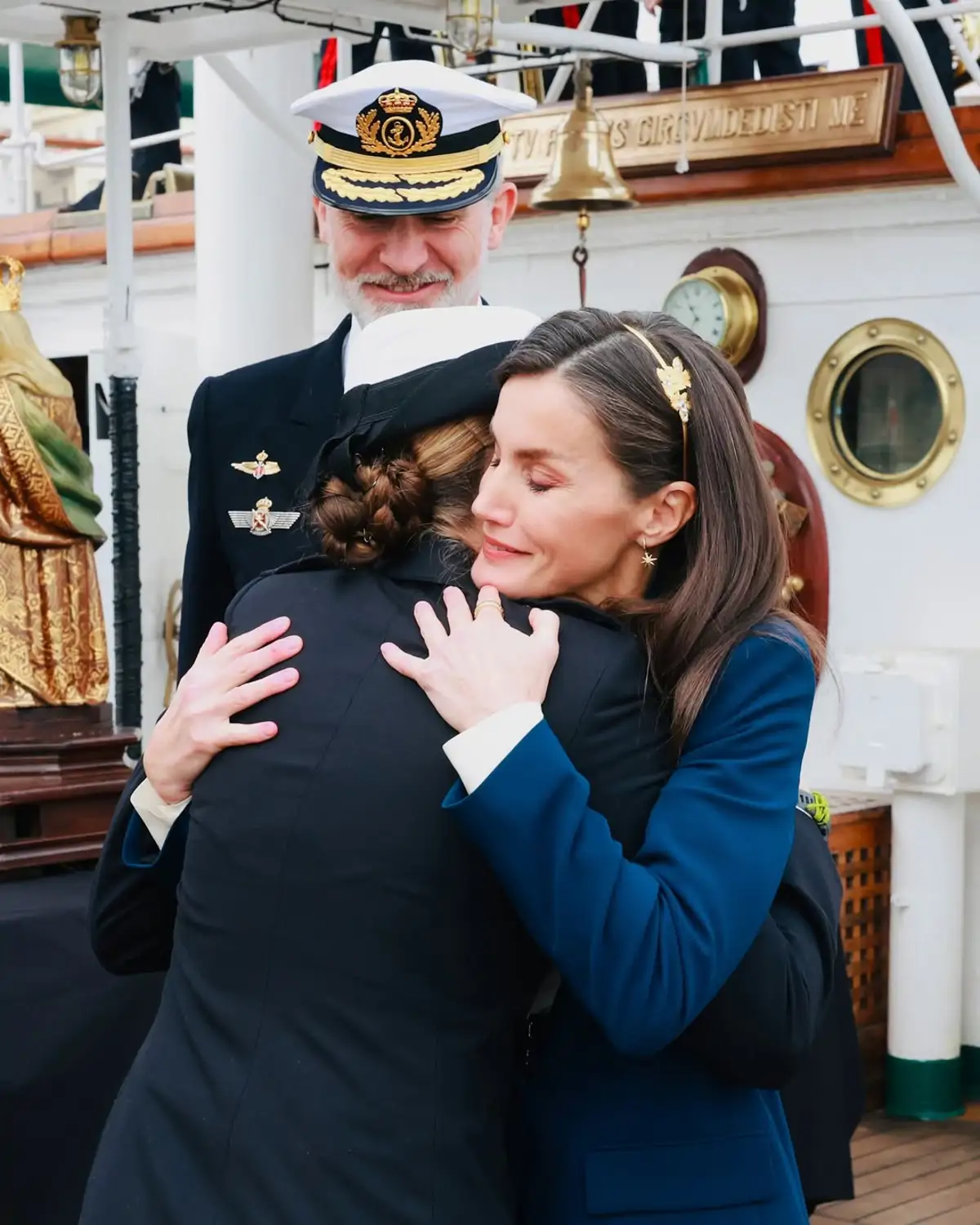 Felipe, Letizia y Leonor