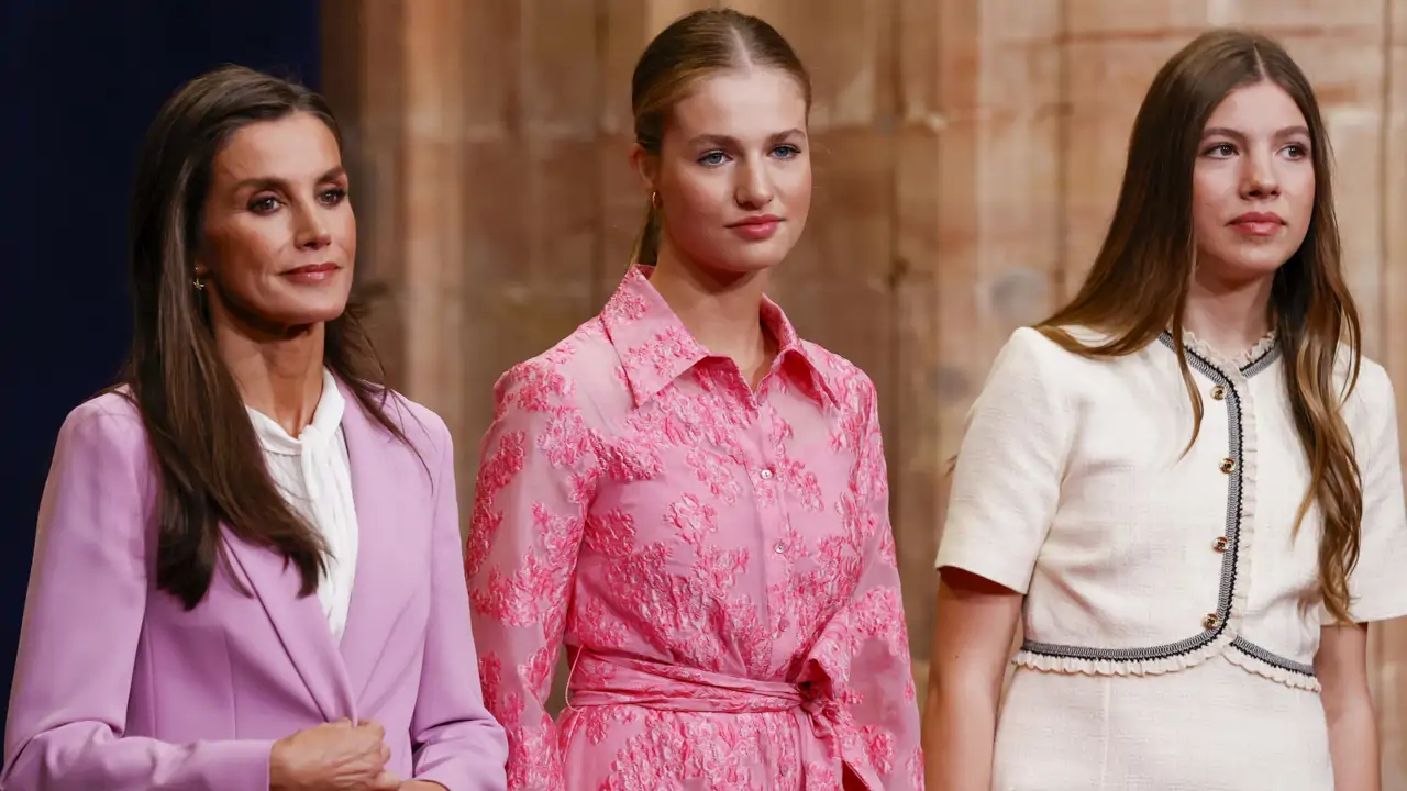 Letizia, Leonor y Sofía