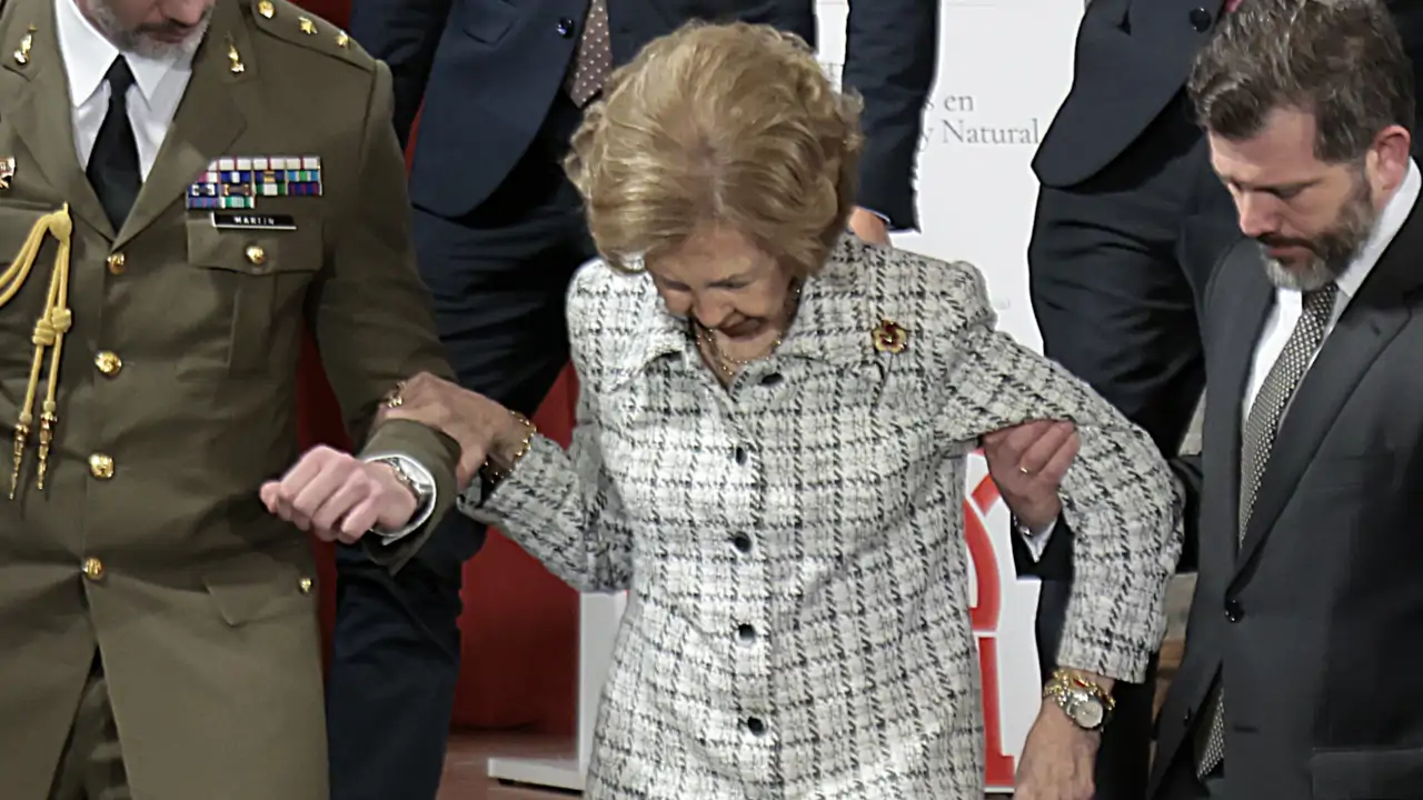 Preocupación por el estado de salud de la reina Sofía tras su último acto público en Segovia