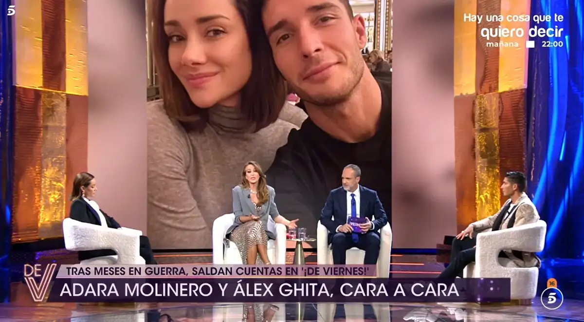 Adara Molinero y Álex Ghita