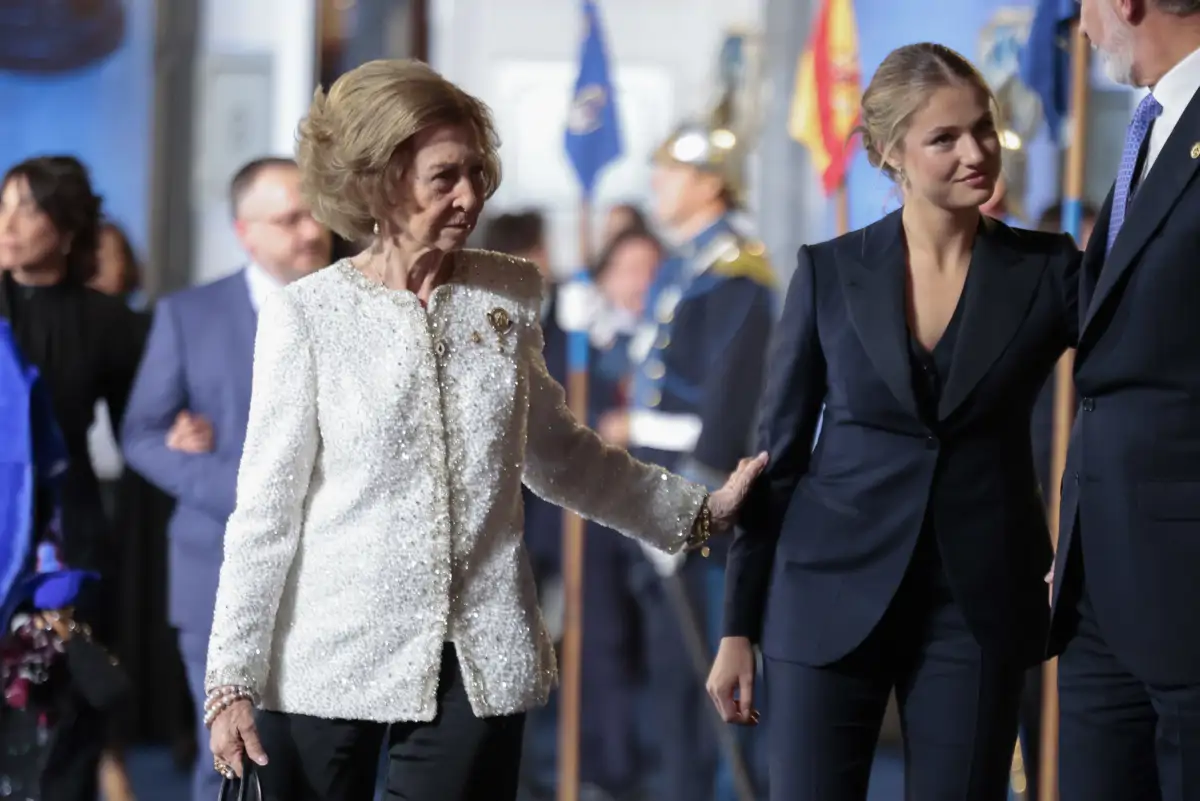 Leonor y reina Sofía