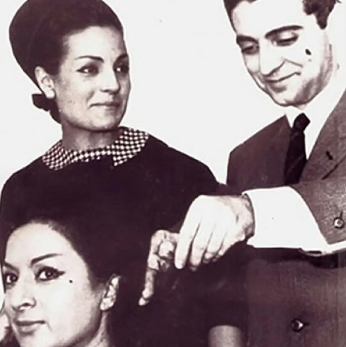 Ruphert con Carmen Sevilla y Lola Flores