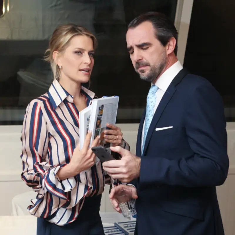 El inesperado gesto de Tatiana Blatnik a tan solo una semana de la boda de su ex Nicolás de Grecia 
