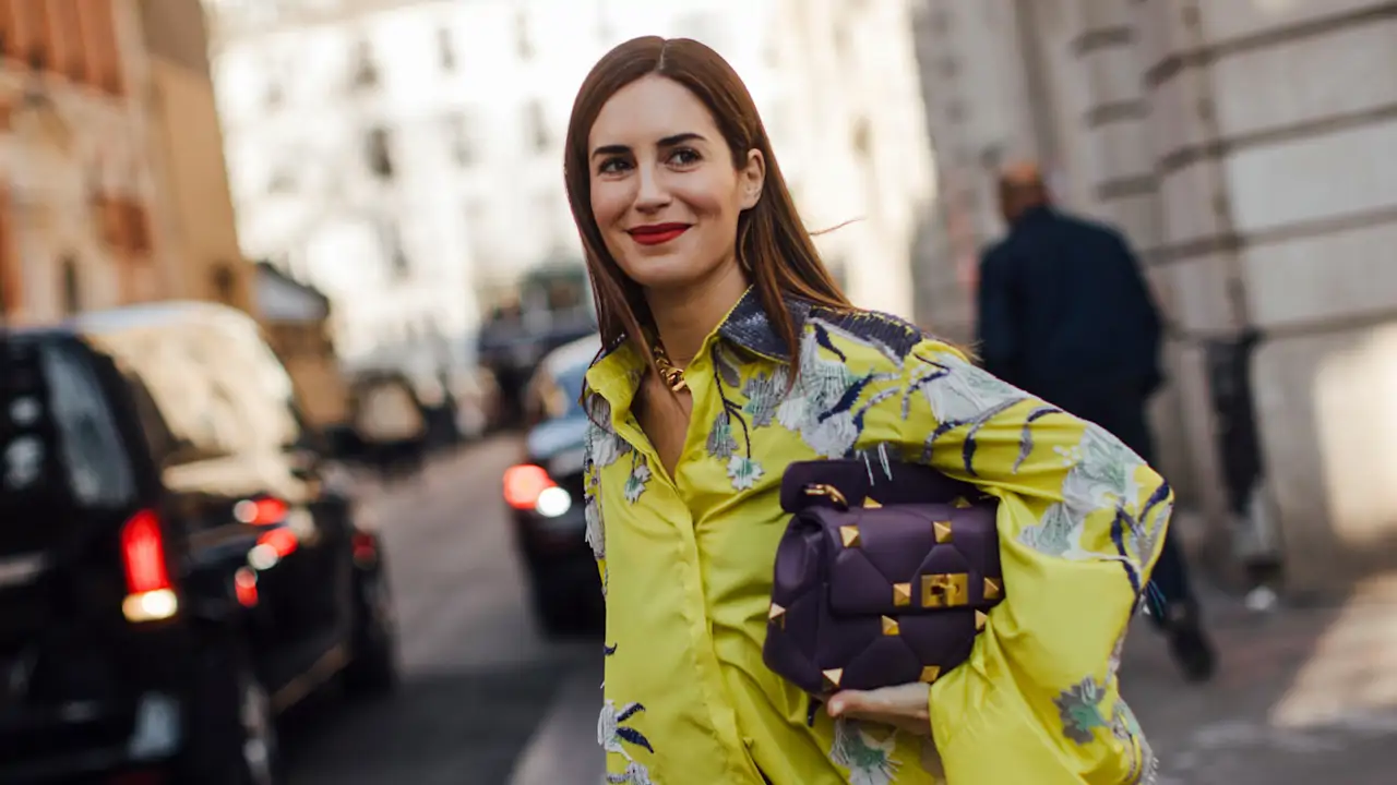 Blusa con estampado de flores