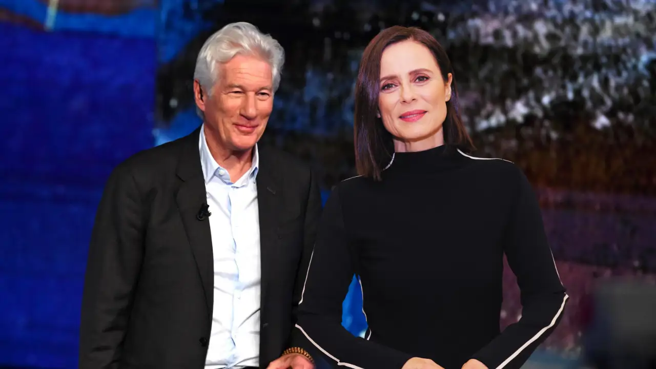 Aitana Sánchez Gijón y Richard Gere