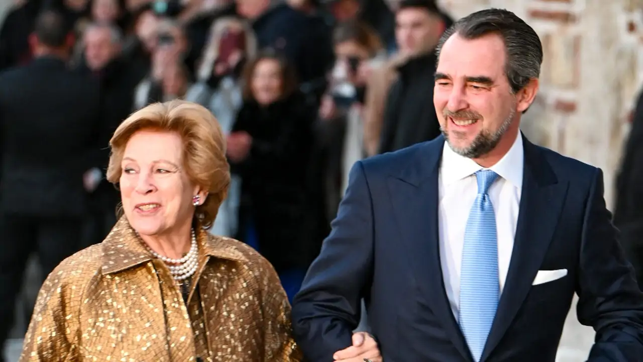 Ana María y Nicolás de Grecia