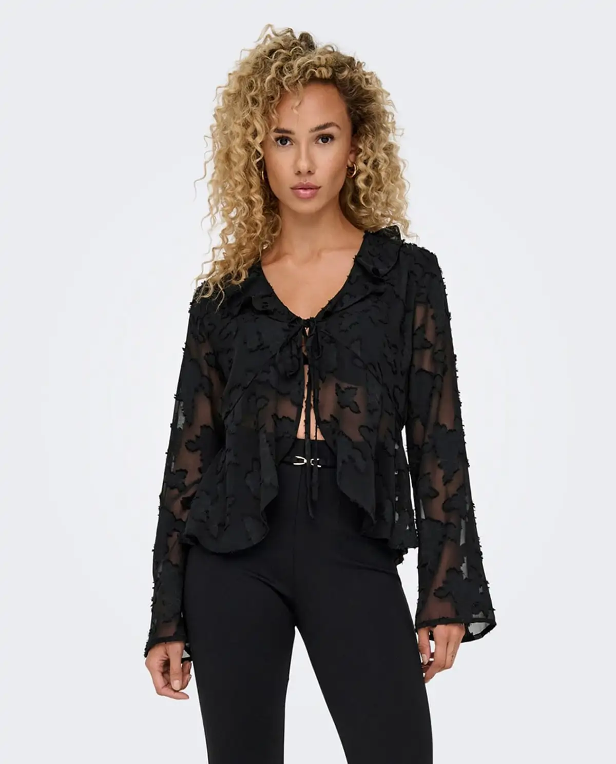 Blusa negra de El Corte Inglés