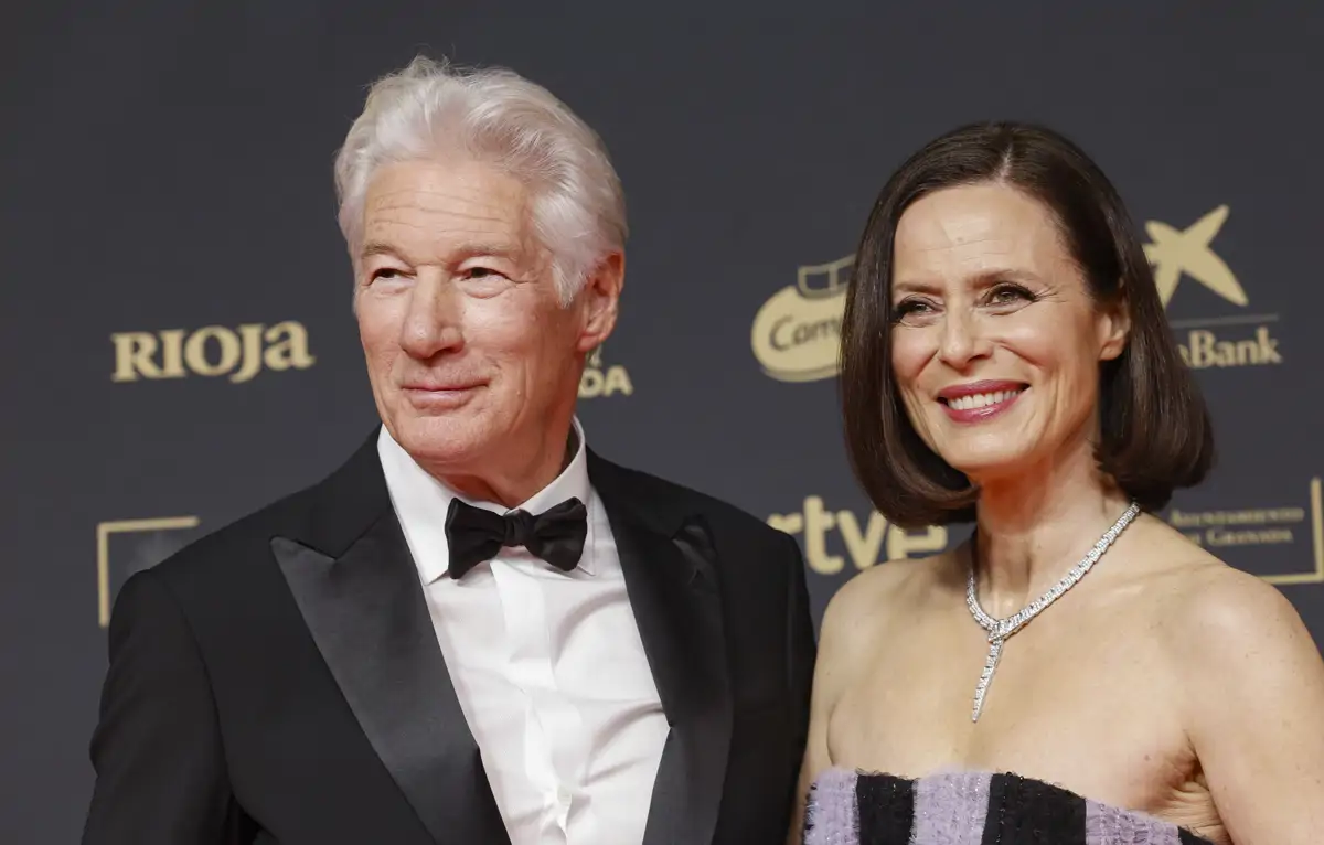 Aitana Sánchez Gijón y Richard Gere