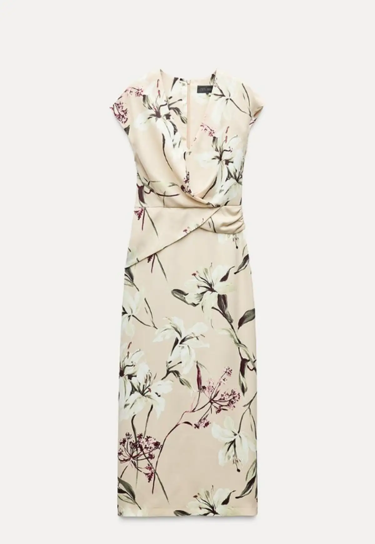 Vestido Floral de Zara