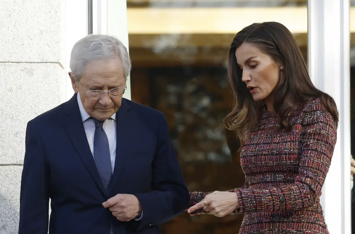 Letizia y Fernando Ónega