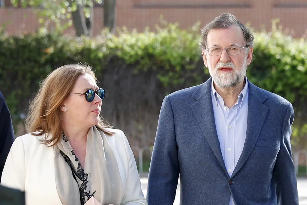 Mariano Rajoy y Elvira Fernández