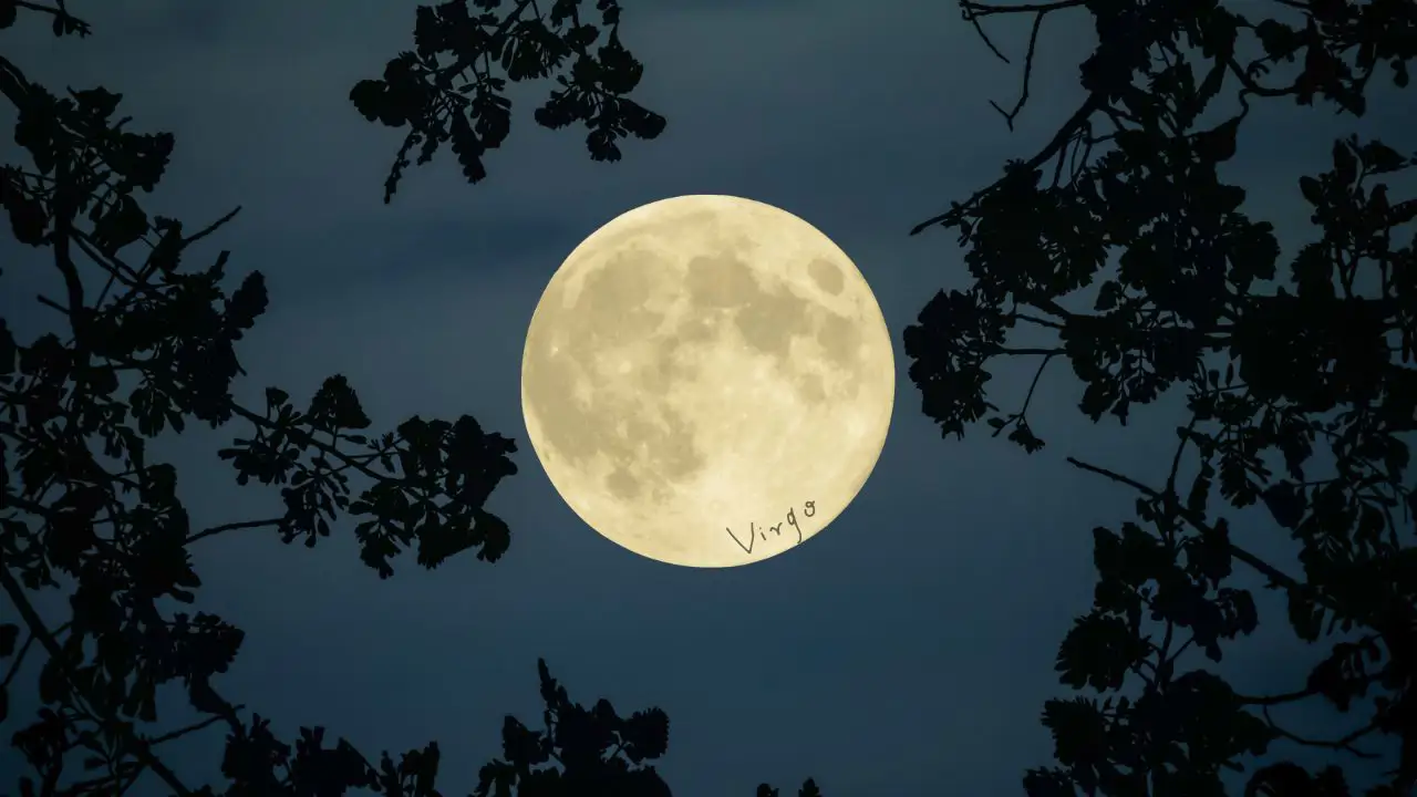 Luna llena en virgo