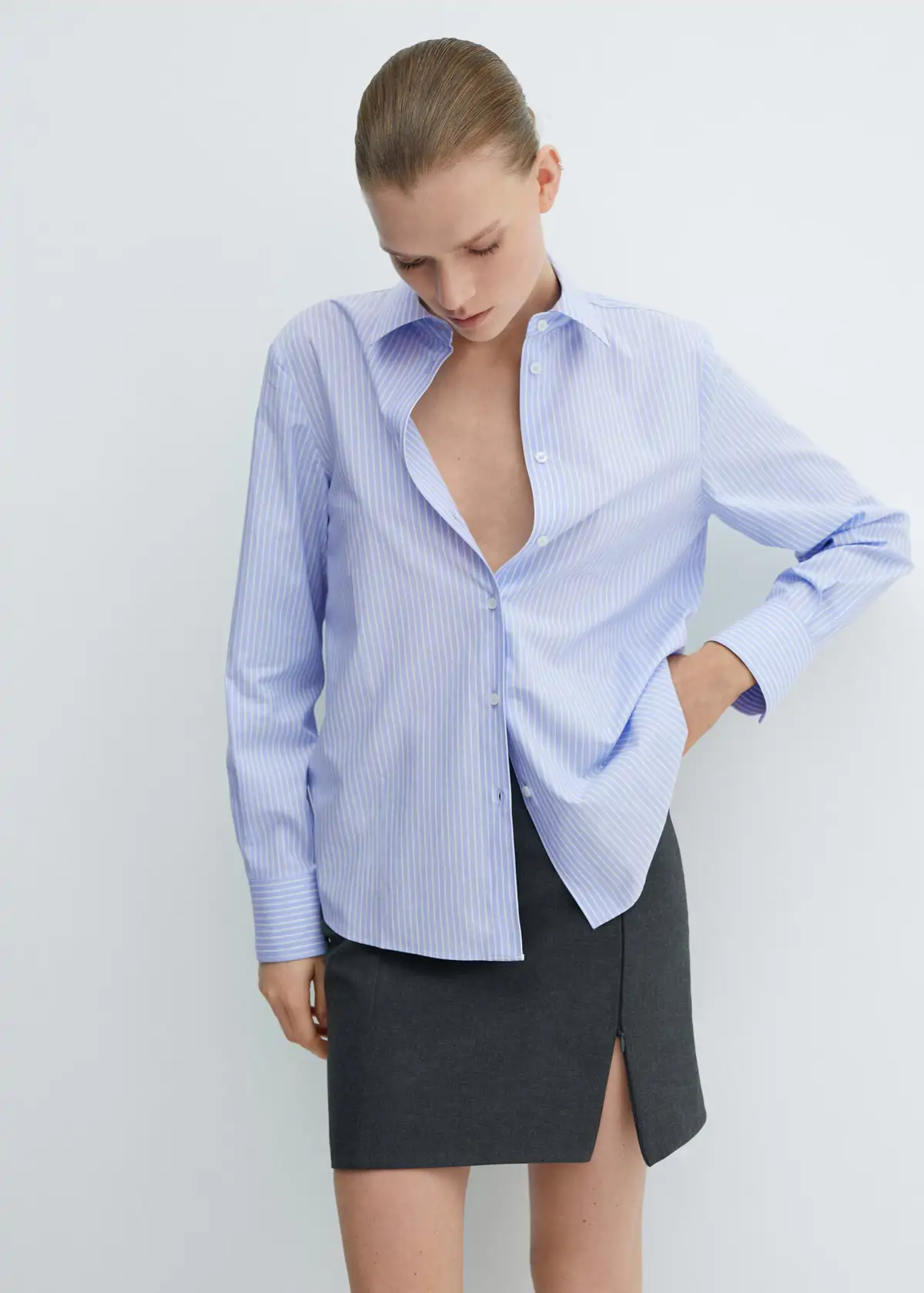 Camisas para looks primaverales Mango Outlet rayas