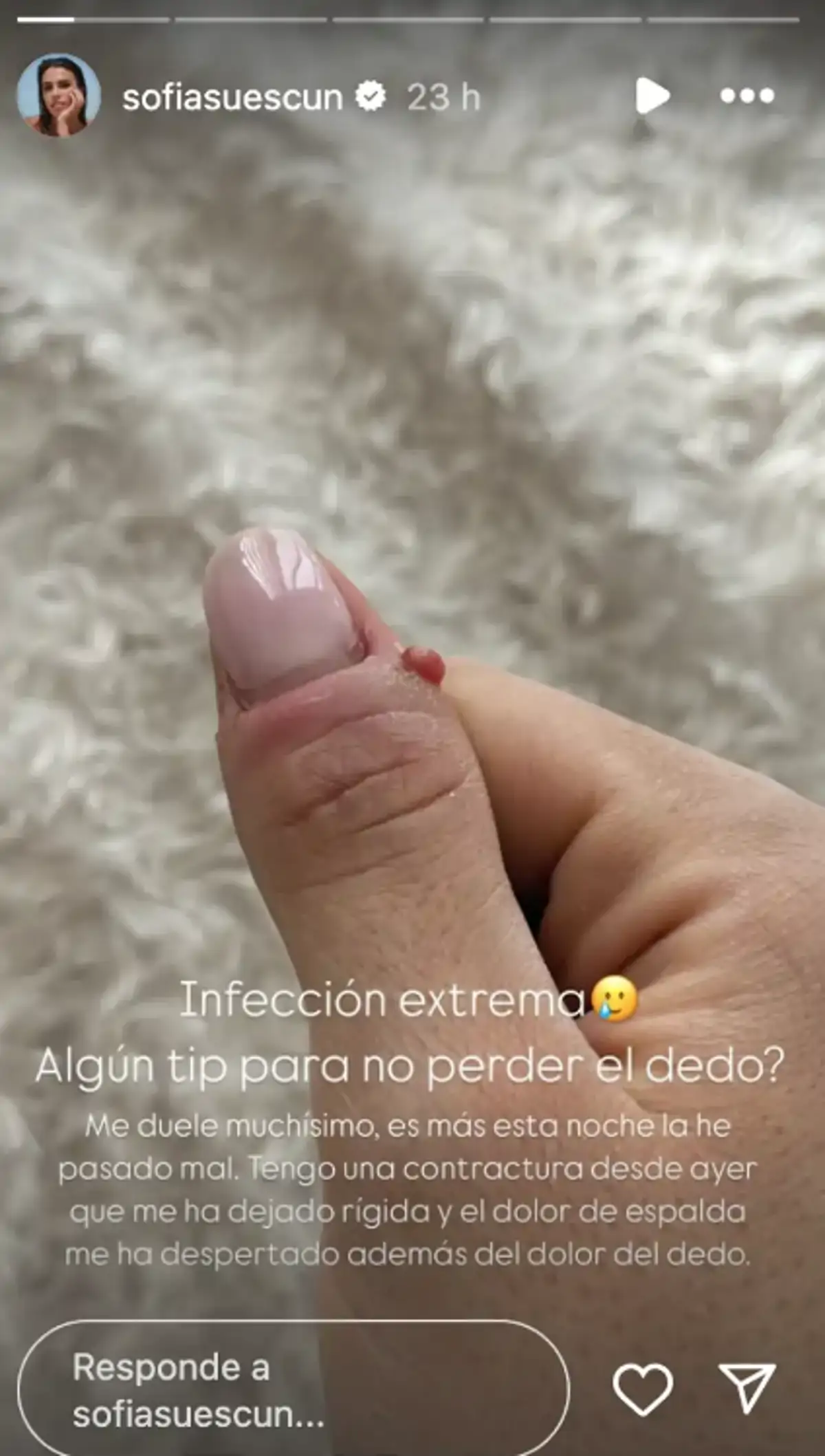 Story de Sofía Suescun