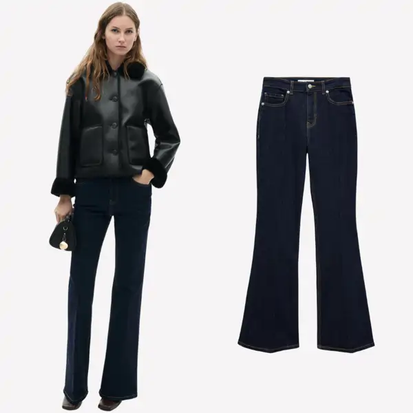 Pantalones flare bootcut