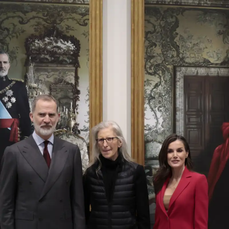 Felipe, Letizia y Annie