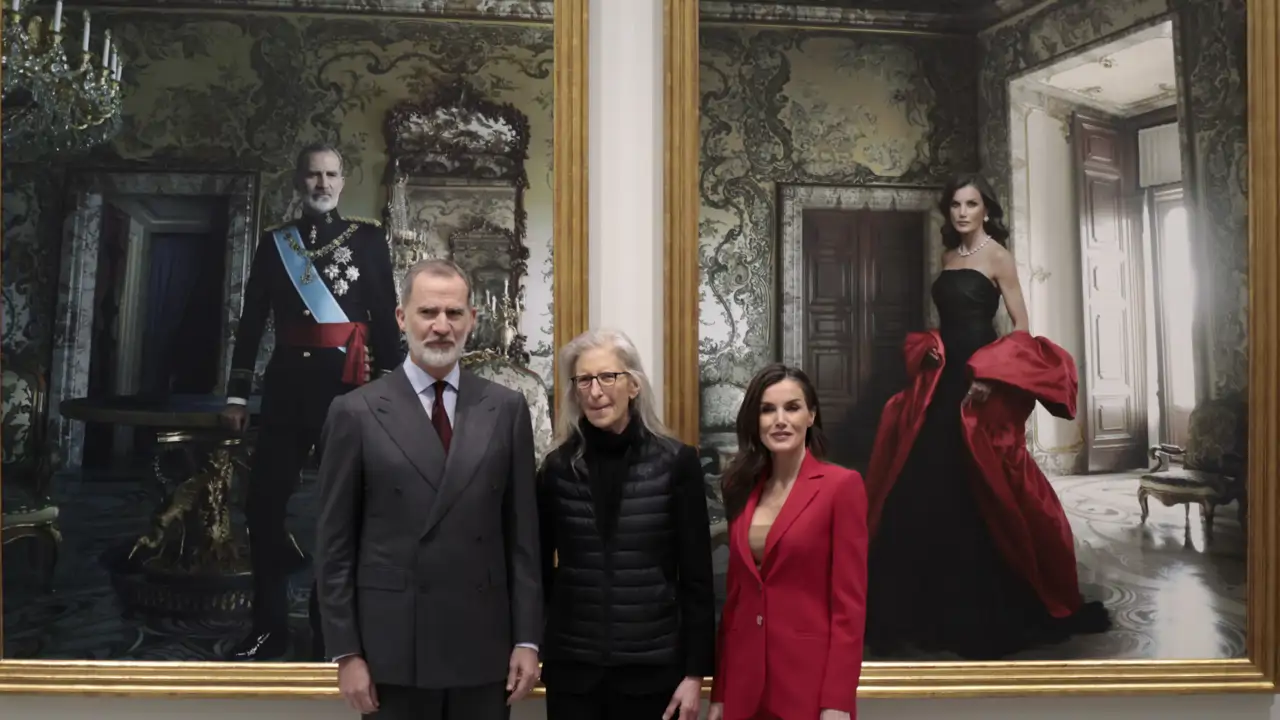 Felipe, Letizia y Annie