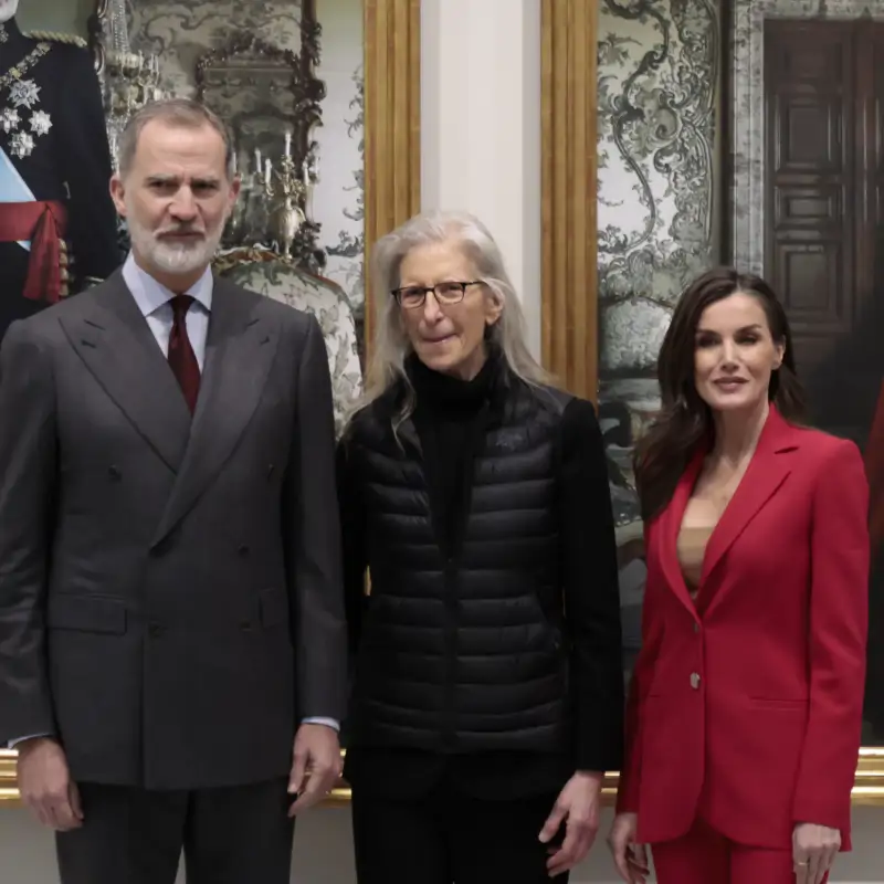 Felipe, Letizia y Annie