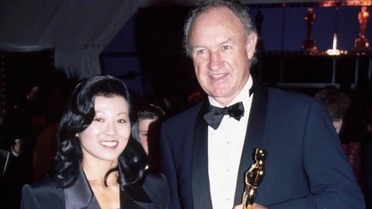 Gene Hackman y su mujer