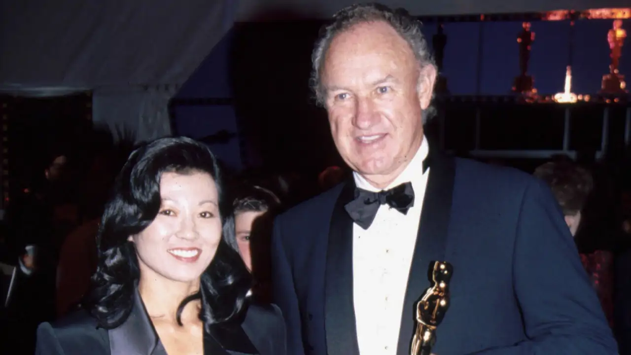 Gene Hackman y su mujer