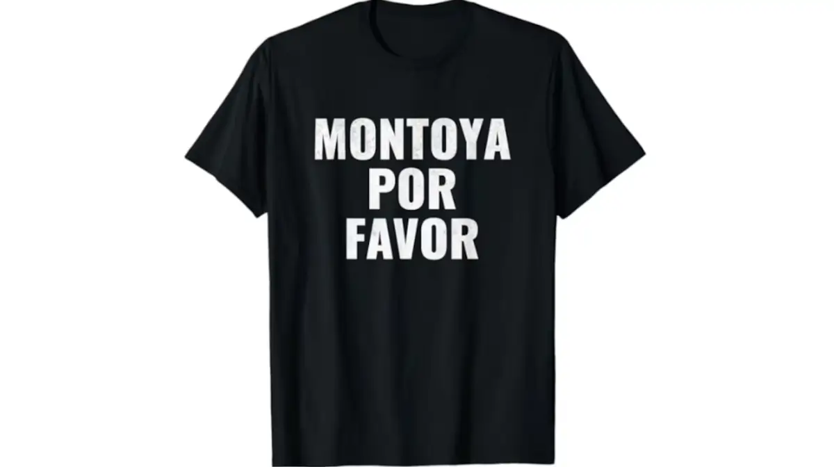 camiseta de Montoya