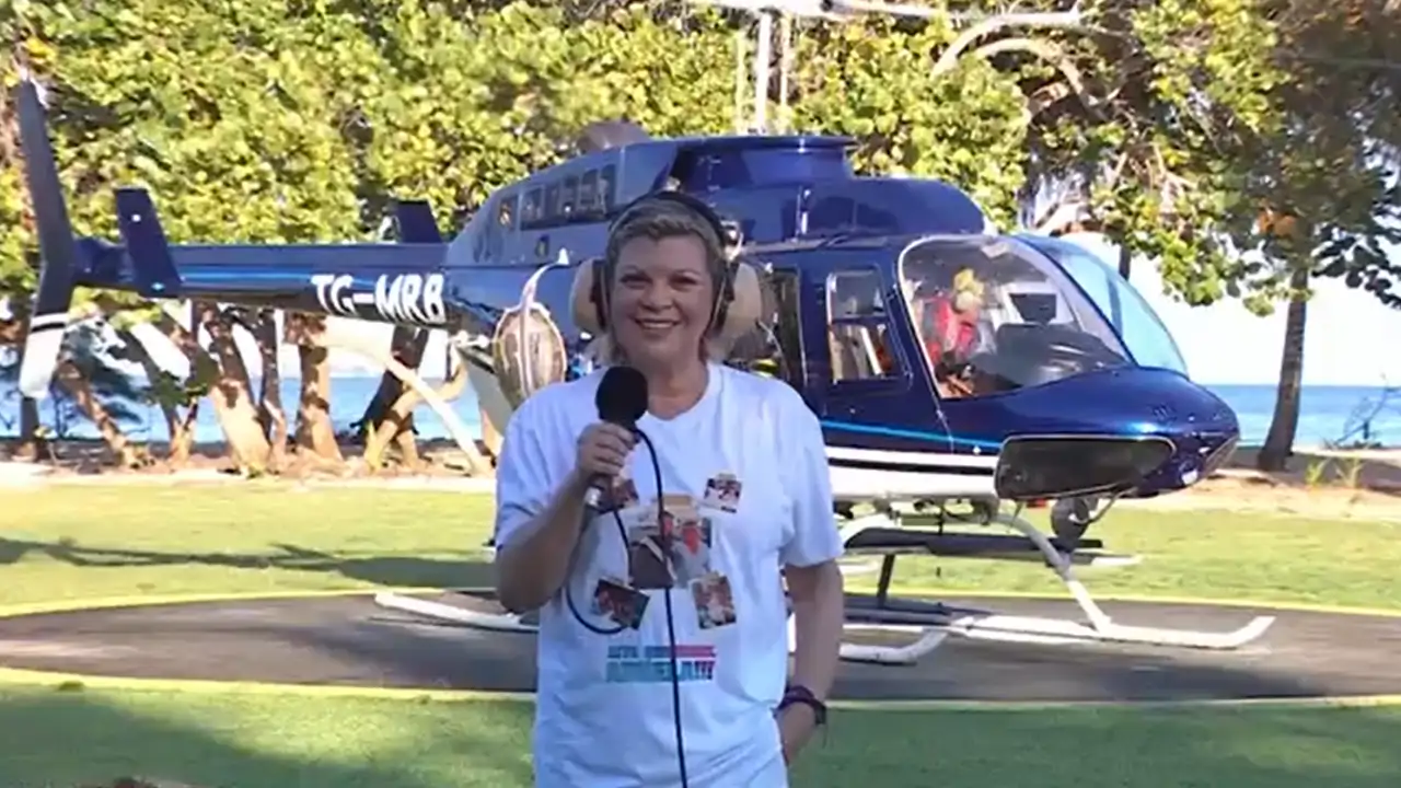 Terelu Campos se salta las normas con su salto desde el helicóptero de ‘Supervivientes 2025’