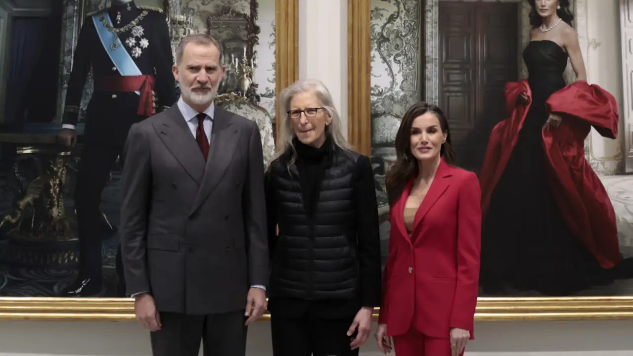 Felipe, Letizia y Annie