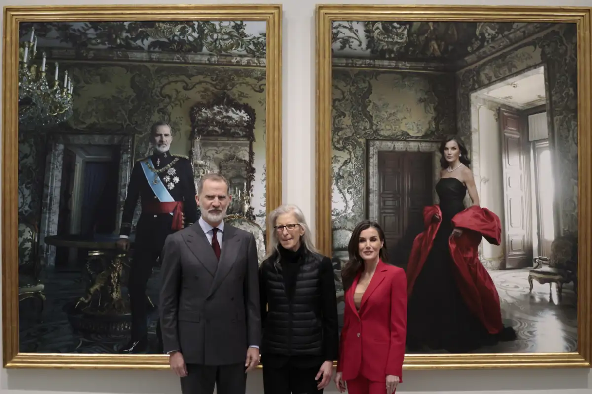 Felipe, Letizia y Annie