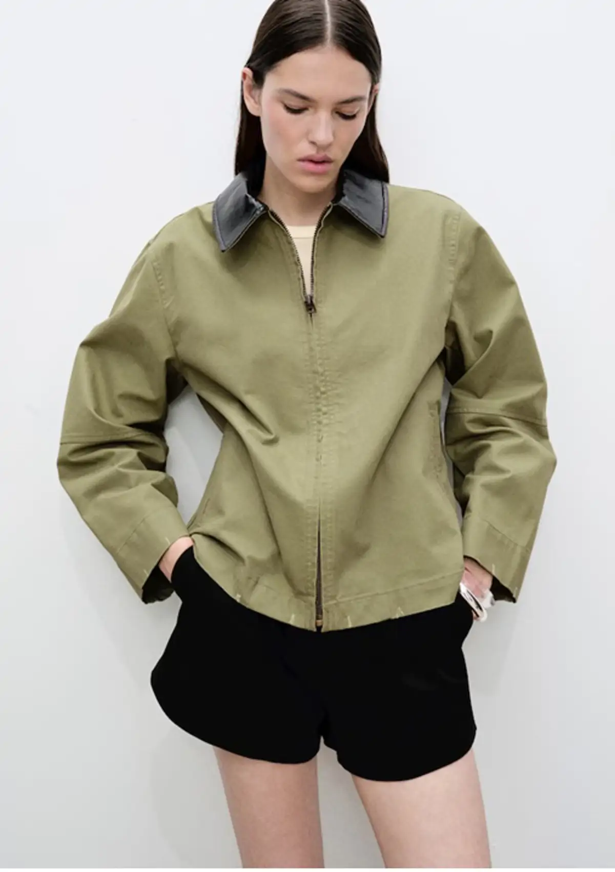 Parka verde